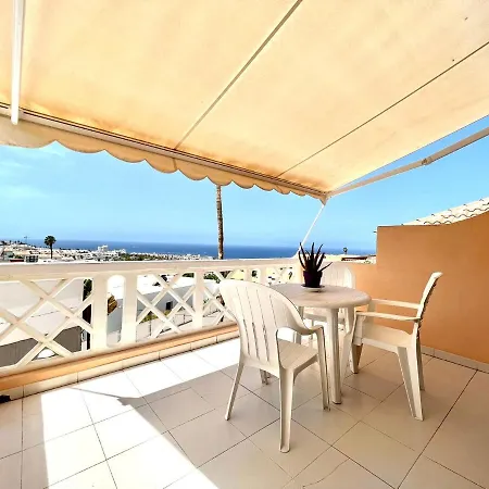 Paradise Court Vista Directa A Oceano Atlantico, Piscina Y Wifi, Tenerife Sur Διαμέρισμα *