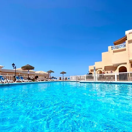 Paradise Court Vista Directa A Oceano Atlantico, Piscina Y Wifi, Tenerife Sur Διαμέρισμα *