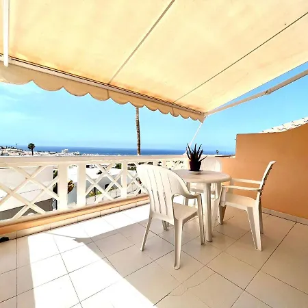 Paradise Court Vista Directa A Oceano Atlantico, Piscina Y Wifi, Tenerife Sur * Costa Adeje (Tenerife)