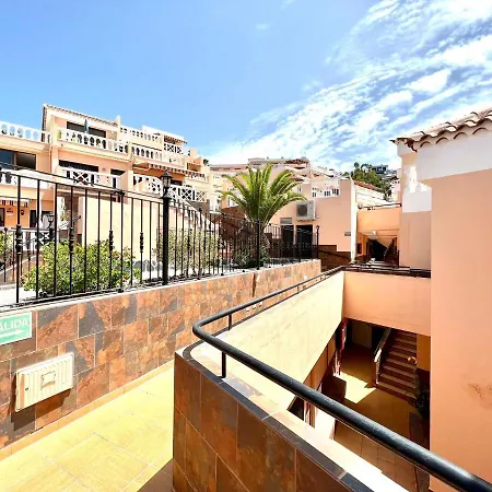 Apartamento Paradise Court Vista Directa A Oceano Atlantico, Piscina Y Wifi, Tenerife Sur