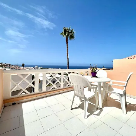 Paradise Court Vista Directa A Oceano Atlantico, Piscina Y Wifi, Tenerife Sur Διαμέρισμα Costa Adeje (Tenerife)