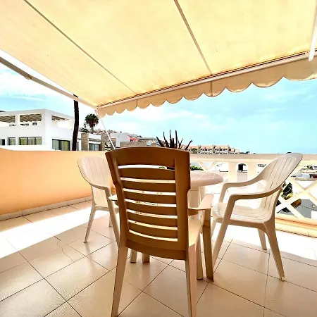 Paradise Court Vista Directa A Oceano Atlantico, Piscina Y Wifi, Tenerife Sur Διαμέρισμα