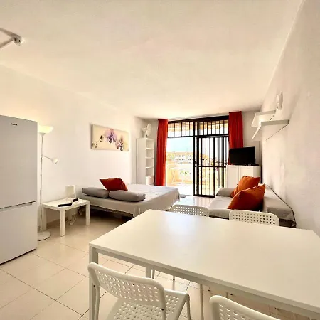 Paradise Court Vista Directa A Oceano Atlantico, Piscina Y Wifi, Tenerife Sur Διαμέρισμα
