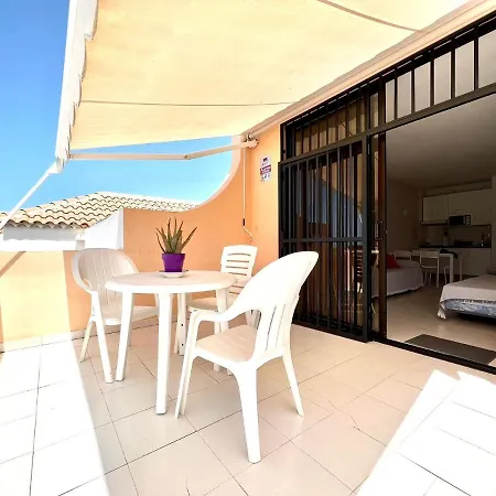 Apartamento Paradise Court Vista Directa A Oceano Atlantico, Piscina Y Wifi, Tenerife Sur Costa Adeje (Tenerife)