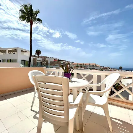 Paradise Court Vista Directa A Oceano Atlantico, Piscina Y Wifi, Tenerife Sur