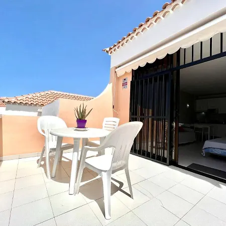 Paradise Court Vista Directa A Oceano Atlantico, Piscina Y Wifi, Tenerife Sur Apartamento Costa Adeje (Tenerife)